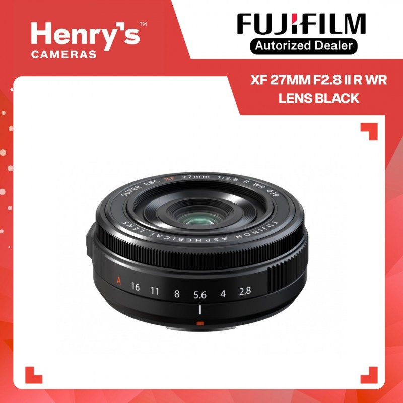 FUJIFILM XF 27mm F2.8 R WR　ジャンク Fujinon XF 27mm f/2.8 R WR Lens | Henry's